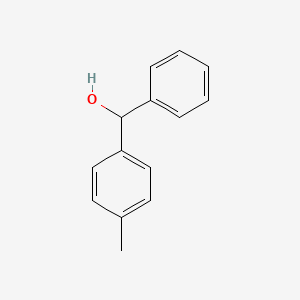 Phenyl(p-tolyl)methanol chemical structure (CAS 1517-63-1)