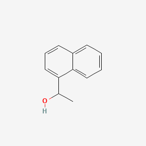 1-(Naphthalen-1-yl)ethanol chemical structure (CAS 1517-72-2)