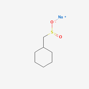 Sodium cyclohexylmethanesulfinate chemical structure (CAS 1517068-08-4)