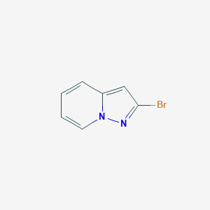 2-Bromopyrazolo[1,5-a]pyridine chemical structure (CAS 1520497-11-3)