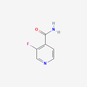 3-Fluoroisonicotinamide chemical structure (CAS 152126-30-2)