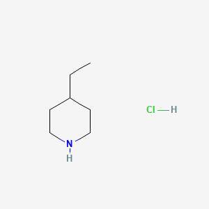 4-Ethylpiperidine hydrochloride chemical structure (CAS 152135-08-5)