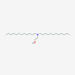 2-(Didodecylamino)ethan-1-ol chemical structure (CAS 15214-78-5)