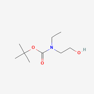 tert-Butyl ethyl(2-hydroxyethyl)carbamate chemical structure (CAS 152192-95-5)