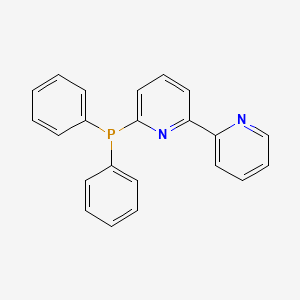 6-(Diphenylphosphino)-2,2'-bipyridine chemical structure (CAS 152194-39-3)