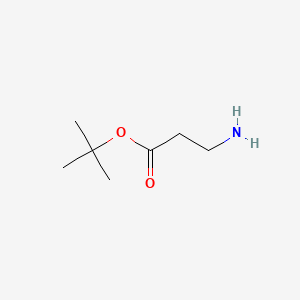 tert-Butyl 3-aminopropanoate chemical structure (CAS 15231-41-1)