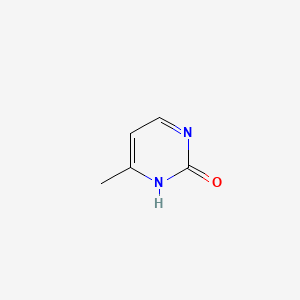 4-Methylpyrimidin-2(1H)-one chemical structure (CAS 15231-48-8)