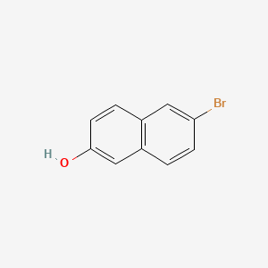 6-Bromo-2-naphthol chemical structure (CAS 15231-91-1)