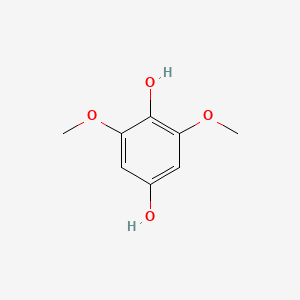 2,6-Dimethoxybenzene-1,4-diol chemical structure (CAS 15233-65-5)