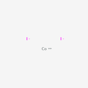 Cobalt(II) iodide chemical structure (CAS 15238-00-3)