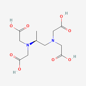 (S)-1,2-Diaminopropane-N,N,N',N'-tetraacetic acid chemical structure (CAS 15250-41-6)