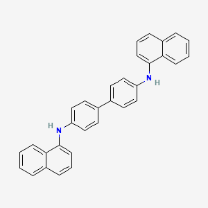 N4,N4'-Di(naphthalen-1-yl)-[1,1'-biphenyl]-4,4'-diamine chemical structure (CAS 152670-41-2)