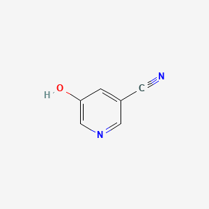5-Hydroxynicotinonitrile chemical structure (CAS 152803-24-2)