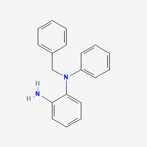 N1-Benzyl-N1-phenylbenzene-1,2-diamine chemical structure (CAS 1529739-80-7)