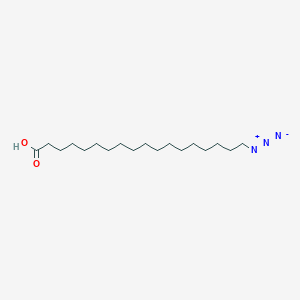 18-Azidooctadecanoic acid chemical structure (CAS 1529763-58-3)