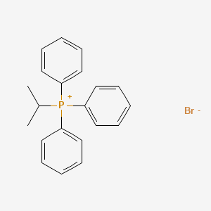 Isopropyltriphenylphosphonium bromide chemical structure (CAS 1530-33-2)