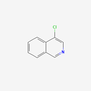 4-Chloroisoquinoline chemical structure (CAS 1532-91-8)