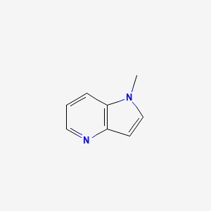 1-Methyl-1H-pyrrolo[3,2-b]pyridine chemical structure (CAS 153374-33-5)