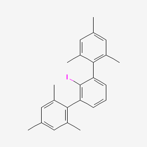 2'-Iodo-2,2'',4,4'',6,6''-hexamethyl-1,1':3',1''-terphenyl chemical structure (CAS 153414-10-9)