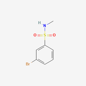 3-Bromo-N-methylbenzenesulfonamide chemical structure (CAS 153435-79-1)