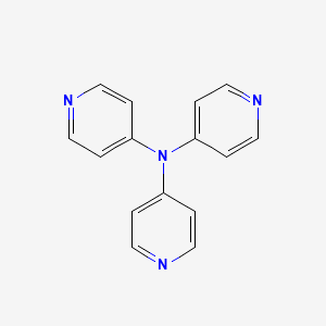 N,N-Di-4-pyridinyl-4-pyridinamine chemical structure (CAS 153467-50-6)
