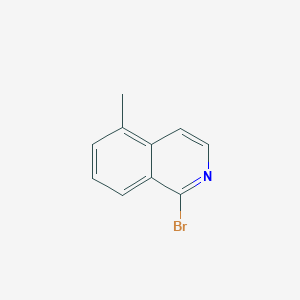 1-Bromo-5-methylisoquinoline chemical structure (CAS 1535314-18-1)