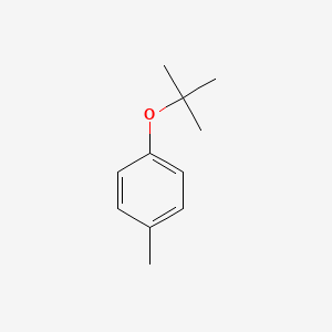 1-(tert-Butoxy)-4-methylbenzene chemical structure (CAS 15359-98-5)
