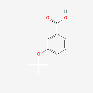 3-tert-Butoxybenzoic Acid chemical structure (CAS 15360-02-8)