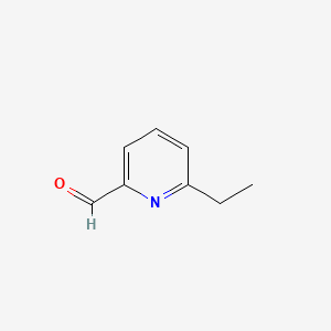 6-Ethylpicolinaldehyde chemical structure (CAS 153646-82-3)