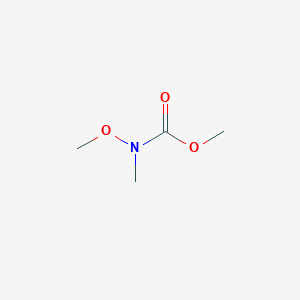 Methyl methoxy(methyl)carbamate chemical structure (CAS 153654-07-0)