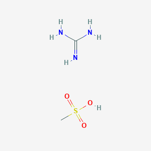 Guanidine methanesulfonate chemical structure (CAS 153756-24-2)