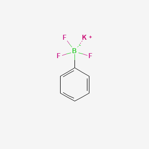 Potassium trifluoro(phenyl)borate chemical structure (CAS 153766-81-5)