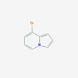 8-Bromoindolizine chemical structure (CAS 1538937-99-3)