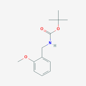 tert-Butyl (2-methoxybenzyl)carbamate chemical structure (CAS 153903-20-9)