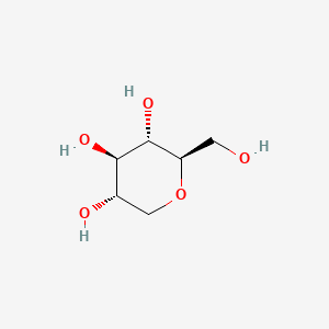 (2R,3S,4R,5S)-2-(Hydroxymethyl)tetrahydro-2H-pyran-3,4,5-triol chemical structure (CAS 154-58-5)