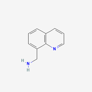 Quinolin-8-ylmethanamine chemical structure (CAS 15402-71-8)