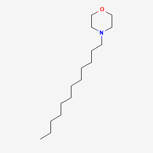 4-Dodecylmorpholine chemical structure (CAS 1541-81-7)
