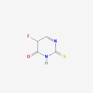 5-Fluoro-2-thioxo-2,3-dihydropyrimidin-4(1H)-one chemical structure (CAS 1542-23-0)