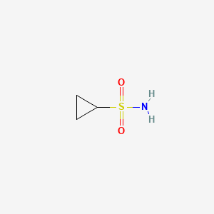 Cyclopropanesulfonamide chemical structure (CAS 154350-29-5)