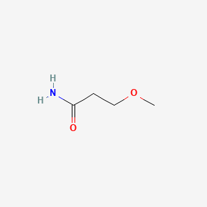 3-Methoxypropanamide chemical structure (CAS 15438-67-2)