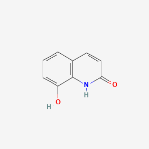 2,8-Dihydroxyquinoline chemical structure (CAS 15450-76-7)