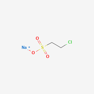 Sodium 2-chloroethanesulfonate chemical structure (CAS 15484-44-3)