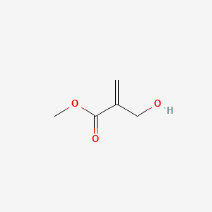 Methyl 2-(hydroxymethyl)acrylate chemical structure (CAS 15484-46-5)