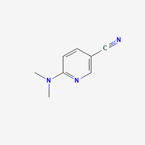 6-(Dimethylamino)nicotinonitrile chemical structure (CAS 154924-17-1)