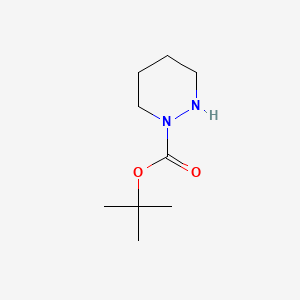 tert-Butyl tetrahydropyridazine-1(2H)-carboxylate chemical structure (CAS 154972-37-9)