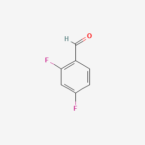 2,4-Difluorobenzaldehyde chemical structure (CAS 1550-35-2)