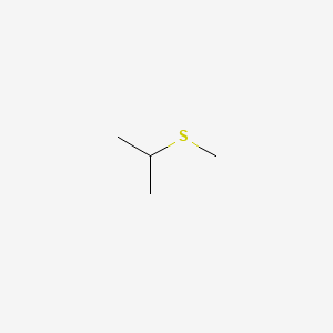 Isopropyl methyl sulfide chemical structure (CAS 1551-21-9)