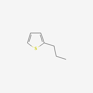 2-Propylthiophene chemical structure (CAS 1551-27-5)