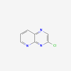 3-Chloropyrido[2,3-b]pyrazine chemical structure (CAS 155535-23-2)