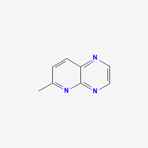6-Methylpyrido[2,3-b]pyrazine chemical structure (CAS 155629-96-2)